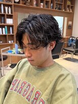 アトラクト バイ ラック 津田沼(Attract by LUCK) 波巻きスパイラルパーマ/メンズパーマ/メンズ/メンズカット