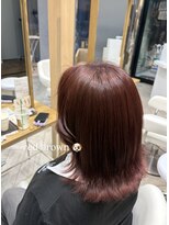 アヴァンス 広島本通店(AVANCE.)&nbsp;着物ヘア/大人ガーリー/ダークアッシュ/似合わせカット/広島