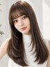 【ダメージが気になる方へ】カット+艶カラー+BYKARTE TR+ホームケア剤特典