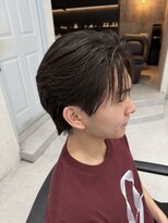 リアリクス(REALIX)&nbsp;毛流れニュアンスパーマ刈り上げ大宮メンズ