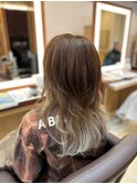 ロングレイヤーハイライトグラデーション