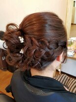 ワフトクラフト(waft craft)&nbsp;アップヘアアレンジ