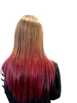 ちゅらり(ちゅら:re) Ｗカラーマゼンタグラデーション