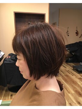 ピッカヘアーデザイン(PICKA hair-design) ショートカットにワンカールパーマ☆