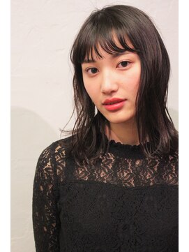 ソルト(Salt) 【Salt大名】ゆるウエーブ×透けるベージュカラー(OKABE)2