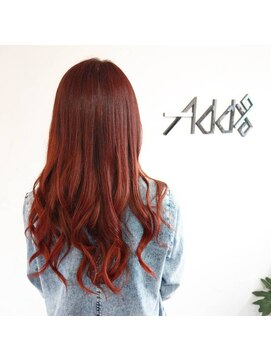 アドナインス(Add9) ケアブリーチ 　ピンク グラデーション　tintbar【伊勢崎市】