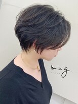 アヴァロン(AVALON)&nbsp;【mag  ginza】立体感くびれショート×デジタルパーマ