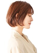 ロビー 表参道(ROBBY)&nbsp;艶感ひし形ショートボブ／ブラウンベージュ