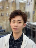 ヘアーエステ グランツエッセ(hair esthe GlanzEsse)&nbsp;カーリーなパーマのツーブロック