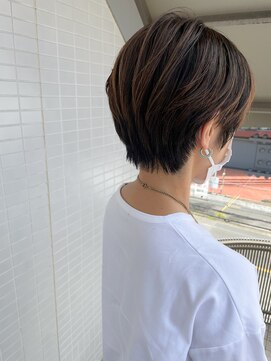 オーシャン(Ocean) ［OCEAN　Hair&Life]ボブショート/ハイライトカラー