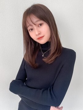 オーブ ヘアー ブルーム 西新店(AUBE HAIR bloom) 20代・30代_モカブラウン
