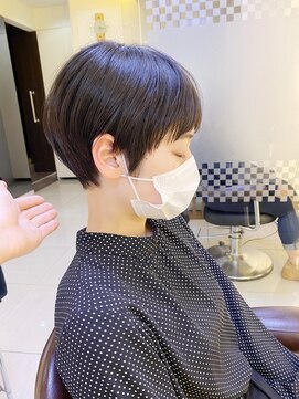 ケンジ 洋光台(KENJE) シンプルに◎コンパクトショートstyle by 田爪【洋光台美容室】
