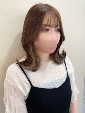 シエルバイアフロート(ciel by afloat) 〇くびれヘア インナーカラー ホワイトベージュ