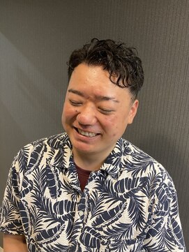 リリー(Lily) ショート波打ちスパイラルパーマ【理容室】川崎/品川/パーマ