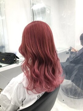 サイ アオヤマ(sai AOYAMA) 薄めピンクベージュカラー[韓国][髪質改善][青山]