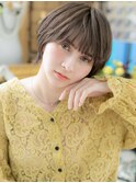■グレージュカラーマッシュルームヘア214北浦和20代30代40代