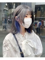 ビヨンドイー(beyond E)&nbsp;ブルーのイヤリングカラー