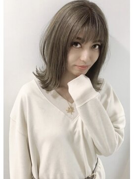 ニューライン 豪徳寺 山下(New-Line) 切りっぱなしニュアンス外ハネレイヤー2