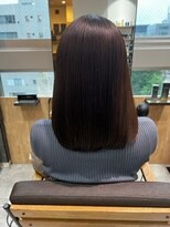 テラスヘア センダイ(TERRACE hair SENDAI) 艶髪ボブ【髪質改善縮毛矯正使用】