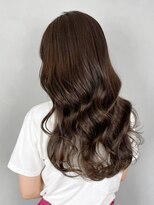 アイティーバイアルバム 下北沢店(IT by ALBUM)&nbsp;オリーブベージュ_斜めバンググレージュカラー_ba402052