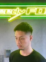 グリーディーフォックス 三軒茶屋(GreedyFOX)&nbsp;波巻き/マッシュパーマ/ウルフ/ハイライト<理容室>三軒茶屋