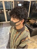 ウルフ波巻きパーマ3