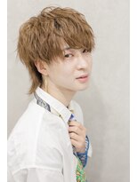 ジェイド(Jade)&nbsp;マッシュウルフ韓国風ミルクティーカラー