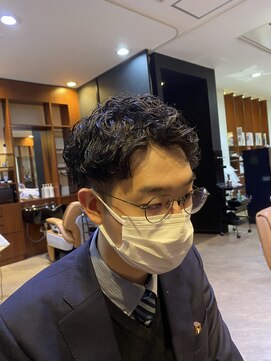グッドマン バーバーショップ センリ(goodman barbar shop SENRI) ビジネスパーマ