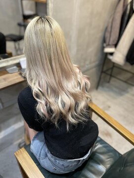 リエコー(RE'ECHO) プルエクステ/ダブルカラー