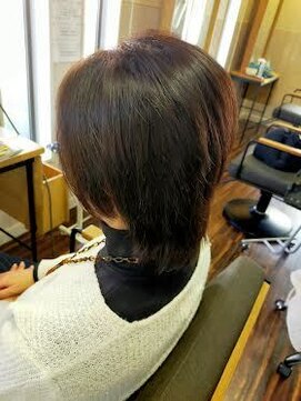 サク(SAKU) 軽めのレイヤースタイル