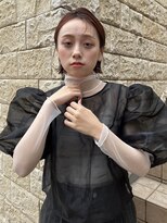 アース 三軒茶屋店(HAIR&MAKE EARTH) 三軒茶屋_レディース_ミディアム_ボブ_ウェット_アレンジ_セット