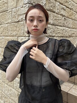 アース 三軒茶屋店(HAIR&MAKE EARTH) 三軒茶屋_レディース_ミディアム_ボブ_ウェット_アレンジ_セット