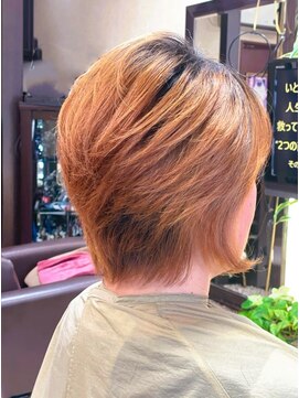 美容室 スピリチュアル ハート(SPIRITUAL HEART) 手で乾かすだけ♪ショートレイヤー