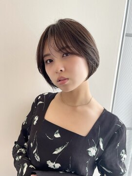 イヴォークトーキョーオーサカ(EVOKE TOKYO osaka) 20代30代40代 ショート ボブ 簡単セット 可愛い 大人 おしゃれ