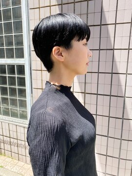 シュク 高円寺(SYUK) SYUK kazu 【高円寺 顔まわりカット 髪質改善 ハイライト 】