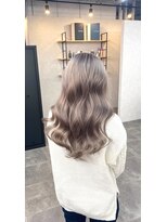 リゲル(rigel)&nbsp;ミルクティーベージュ×巻き髪