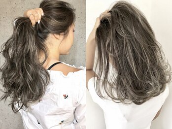 フラン(Franc)の写真/髪のダメージを最小限に抑え、自然な仕上がりに♪白髪が気になり始めた方にも◎