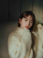 サロン ド ウィズ 西船橋店(Salon de With)&nbsp;ゆるふわパーマボブ