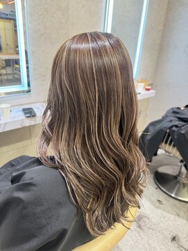 アンブルリュクス 中野(amble luxe) ハイライトカラー