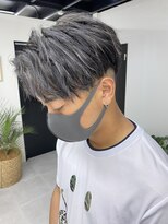 オル('olu)&nbsp;シルバーブラックハイライト