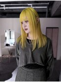 イエロー ハイトーンカラー