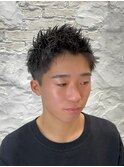 男らしい爽やかさ！！スパイキーショート(a)
