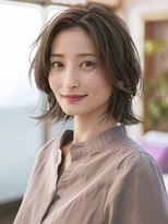 アルトリスト(Altruist Aging×HAIR&SPA)&nbsp;☆オリーブグレーココアベージュ小顔クラゲヘアー/黒髪/髪質改善