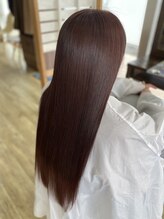 ヘアサロン レゴリス アルカリ酸熱カラー