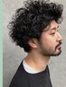 【男性限定】メンズカット+美巻パーマ+シンプルTr+眉カット