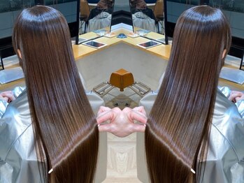 ハル 新宿(haru)の写真/クセやうねり、パサつきも解決☆乾かすだけで決まる最高の美髪に♪ダメージ回復【髪質改善】☆【新宿】
