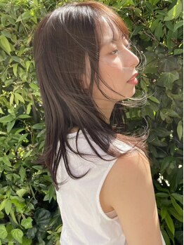 フィーカ(fika)の写真/【艶/素髪】に出会える＊痛ませない髪質改善ストレートが大好評☆煌めく美髪が叶うfika hair shop