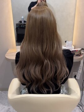 アンククロス 渋谷(ANKH CROSS) ミルクティーベージュ/エクステ/ダブルカラー/ヘアカラー/渋谷