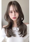 韓国ヘア レイヤーカット ハッシュカット