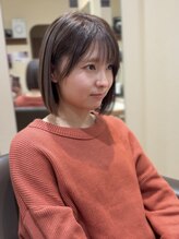 フェリエットバイビークール(feliette by Be-COOL) 【feliette】ナチュラル切りっぱなしボブ